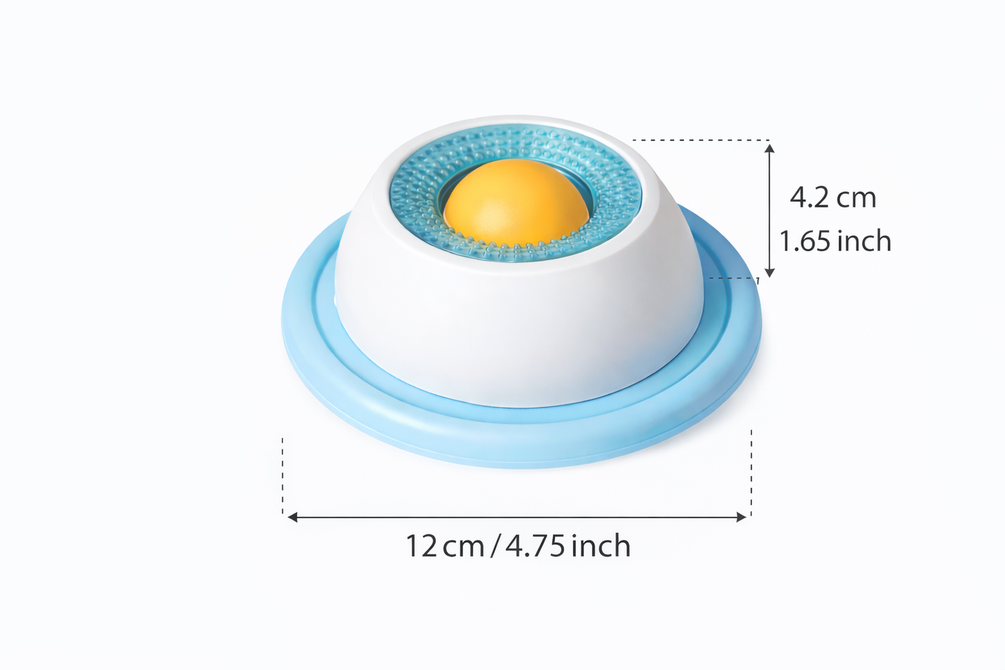 Anti-spill Licking Ball Bowl
