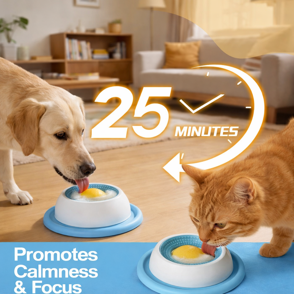 Anti-spill Licking Ball Bowl