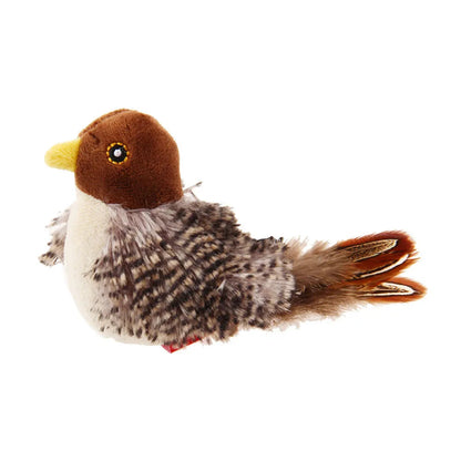 Bravixu Interactive Chirping Bird Cat Toy